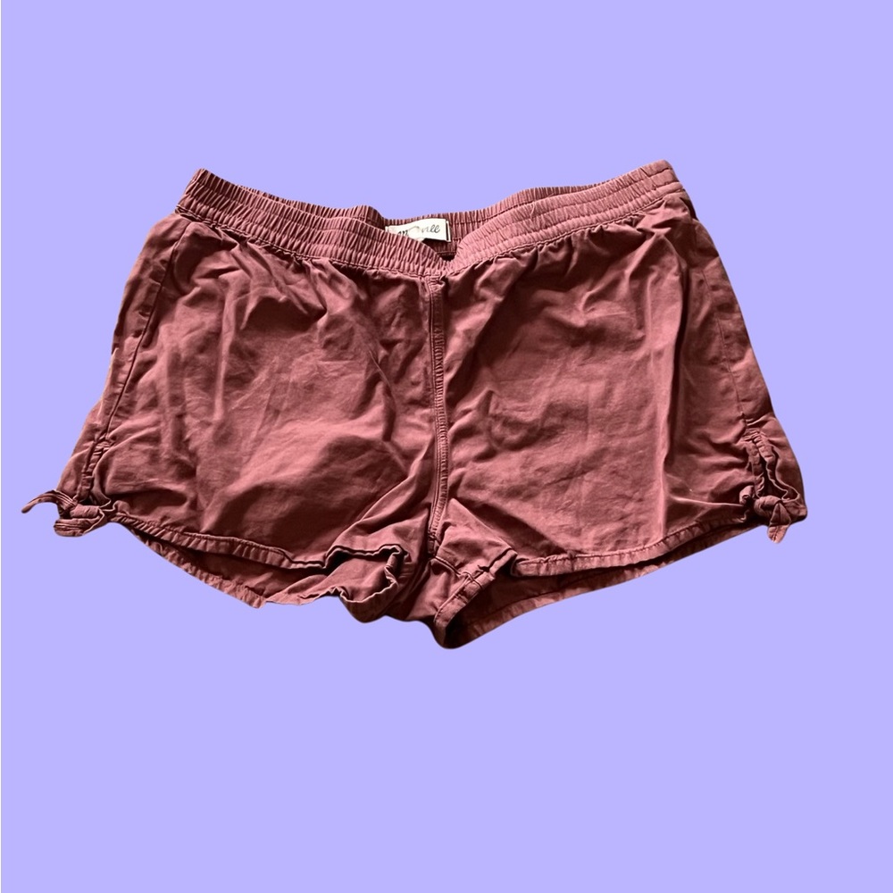 Madewell purple shorts size large